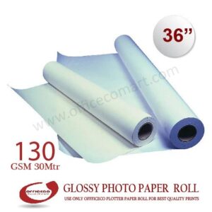 Glossy Plotter Paper Roll