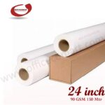 24inch 90Gsm Plain Plotter Paper Roll
