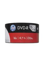 HP DVD-R 4.7GB Recordable Blank Digital Versatile Disc Shrink Wrap 16x Speed (Pack of 50) - Image 3