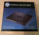 HP External USB DVD-RW Drive for Laptops and Computers F6V97AA