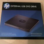 HP External USB DVD-RW Drive for Laptops and Computers F6V97AA