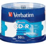 Verbatim 43551 CD-R 700MB 80 Minute 52x Recordable Blank Disc (Pack of 50 Pack Spindle)